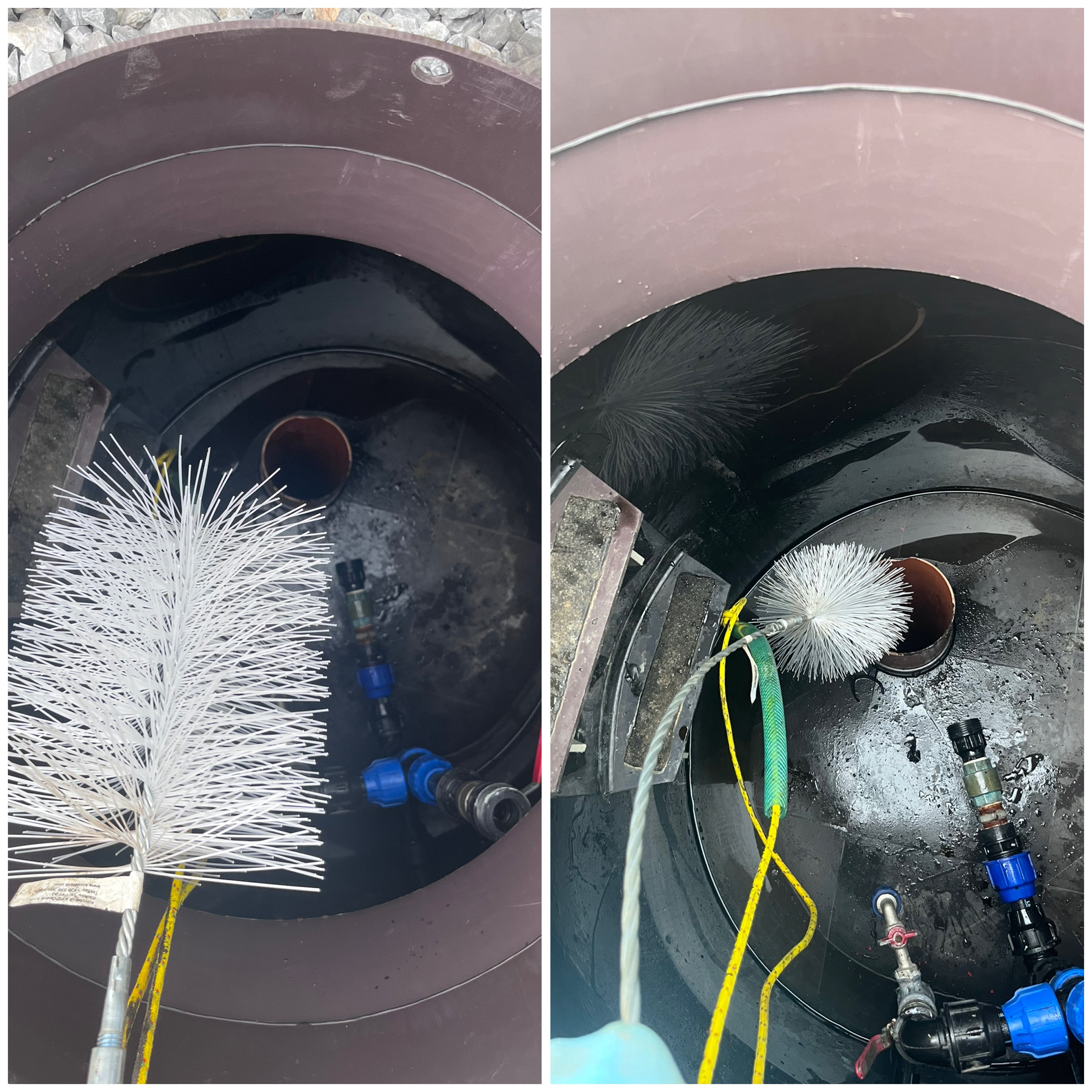 Výsledok profesionálneho čistenia studne