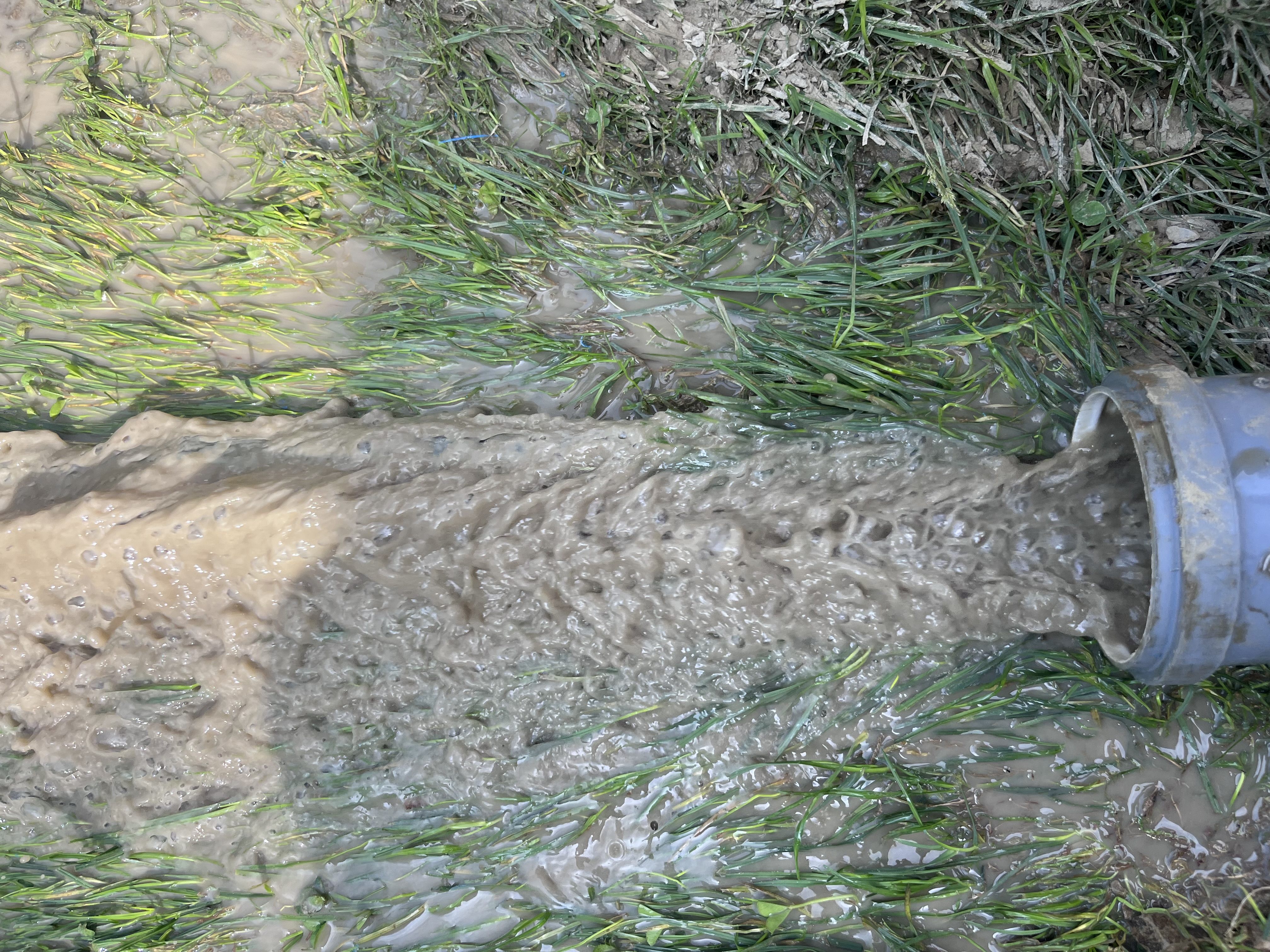 Odpieskovanie studne s kompresorom